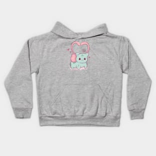 Lovely hearts Kids Hoodie